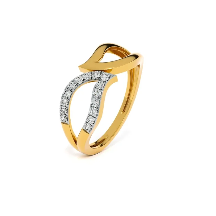 Eternal Flow 9KT Gold Lab Grown Diamond Ring