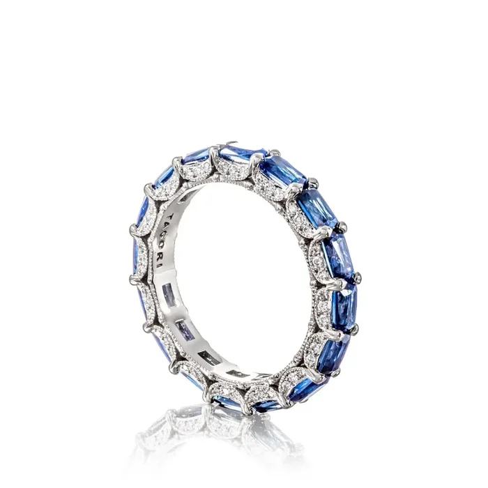 Exclusive Sapphire Eternity Wedding Ring