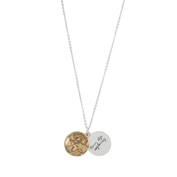Explorer’s Talisman Locket Necklace