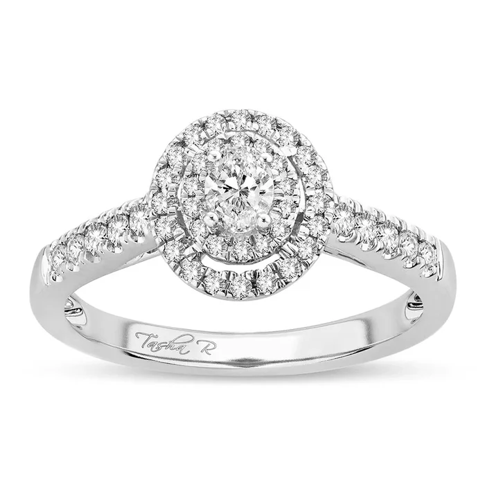Exquisite 14K 0.51CT Diamond RING