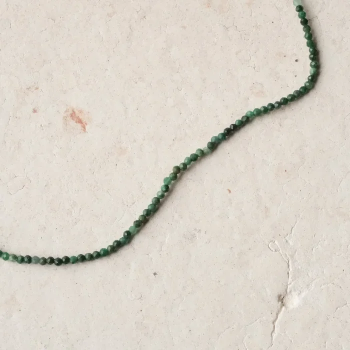 Faceted Jade Necklace | OOAK