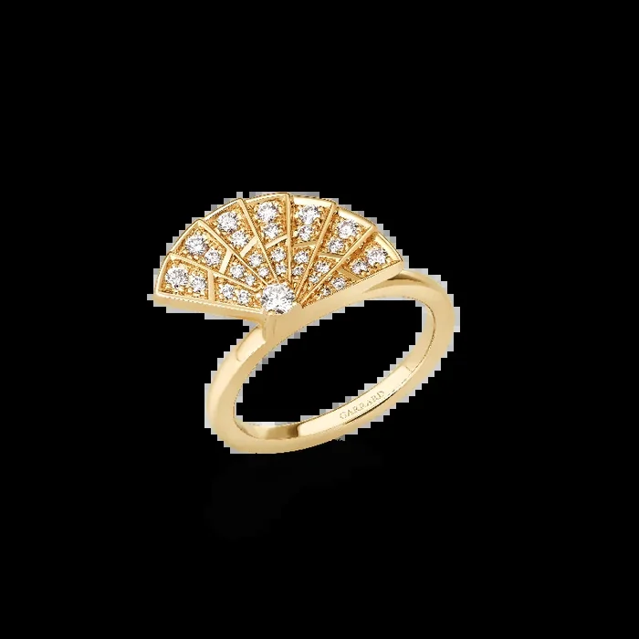 Fanfare Symphony Mini Icons Diamond Ring | In 18ct Yellow Gold