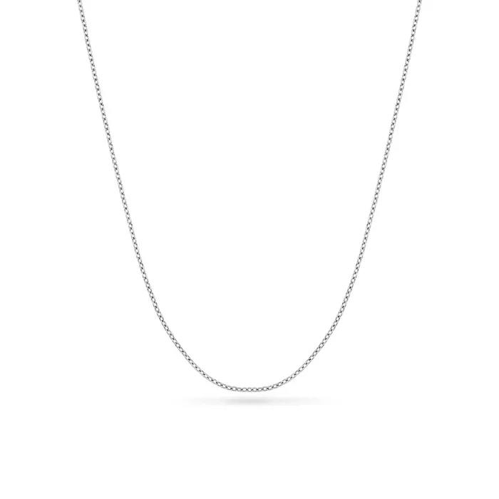 Fine Chain Necklace (Silver)
