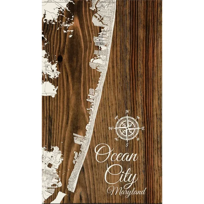 Fire & Pine Ocean City Maryland Mini Board