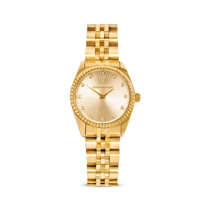 Fluted Belgravia 30 Watch (Gold)