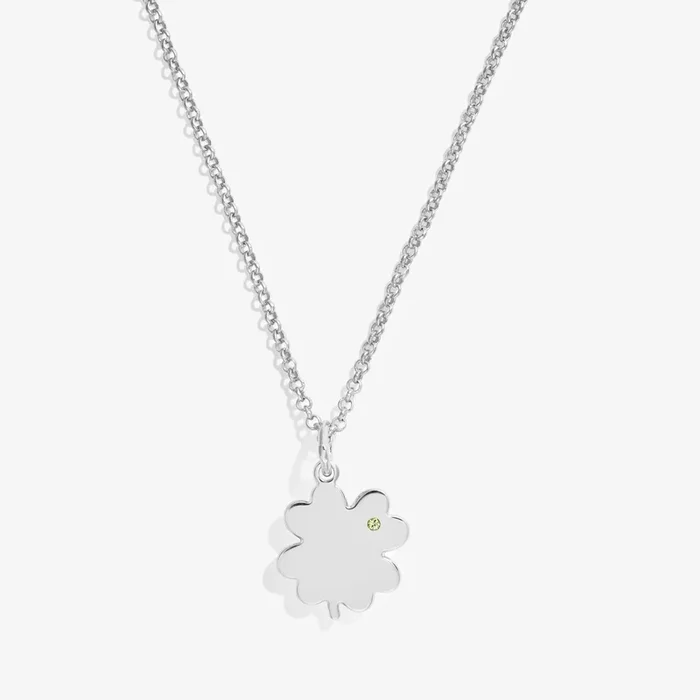 Four-Leaf Clover Necklace, 21″