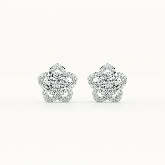 Frozen Stardust 925 Sterling Silver Studs
