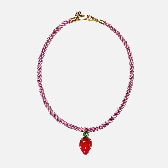 Frutta Necklace, Strawberry