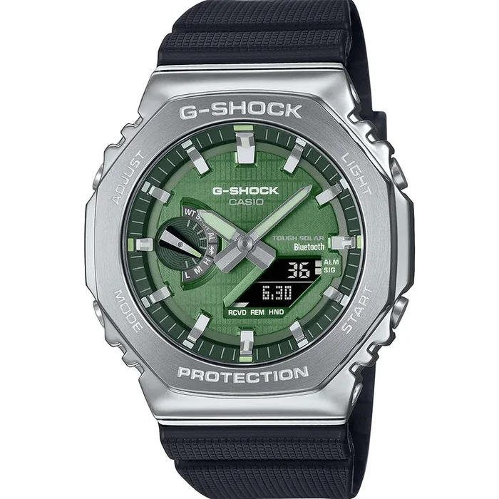 G-Shock GBM2100A-1A3 Metal Covered Bluetooth ‘CasiOak’