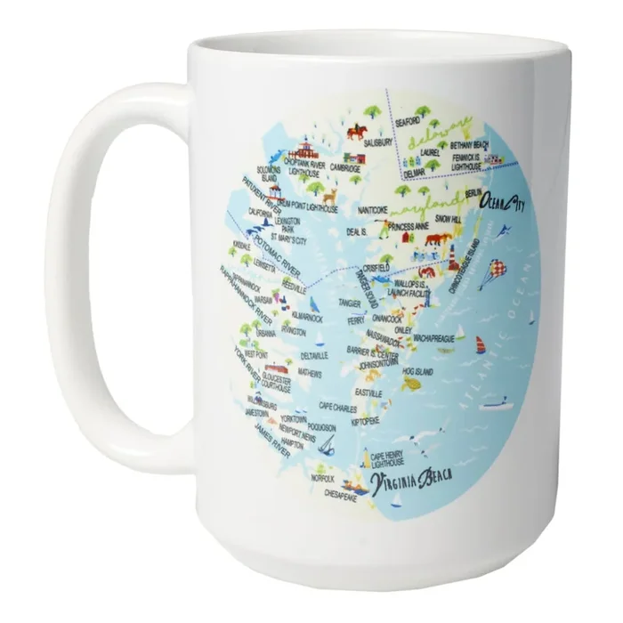 Galleyware Lower Chesapeake – 15-oz. Ceramic Mug
