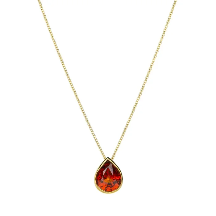 Garnet Sacred Seed Necklace