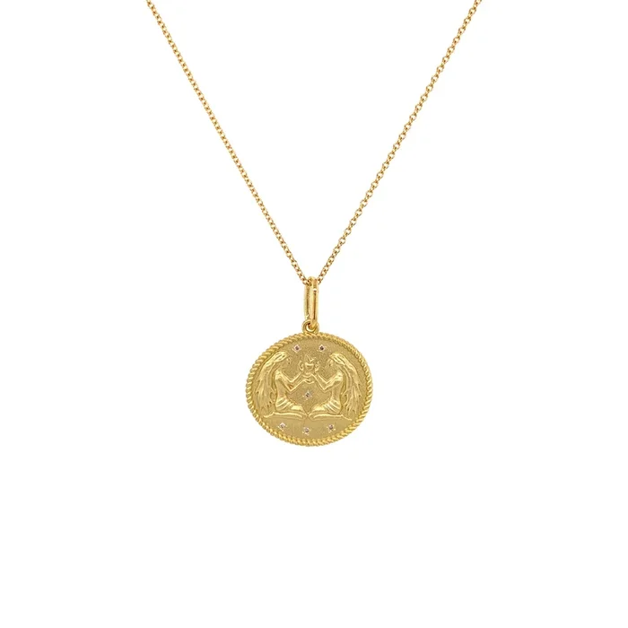 Gemini Double Sided Zodiac Pendant May 22 – June 21