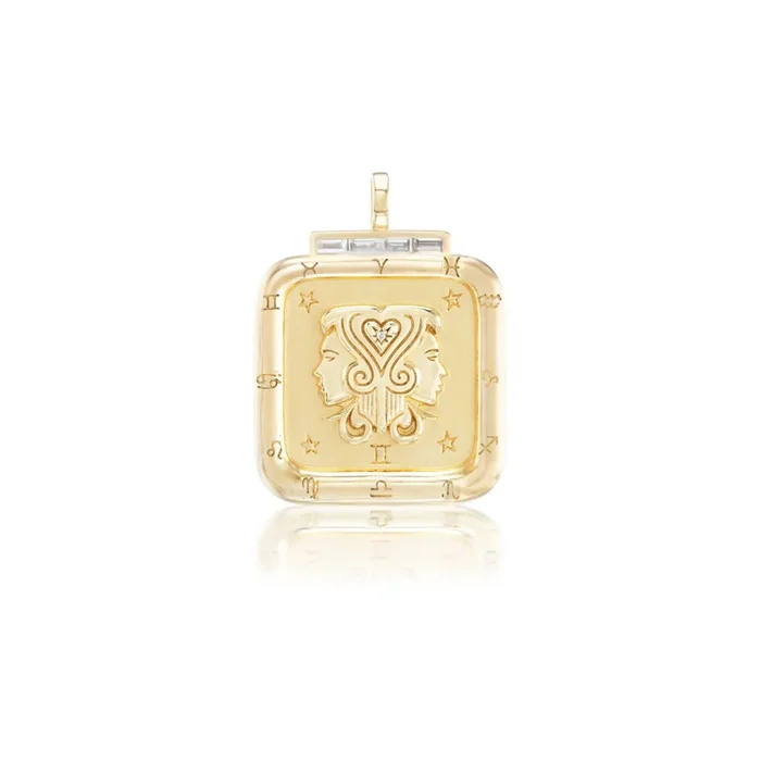 Gemini Zodiac Pendant