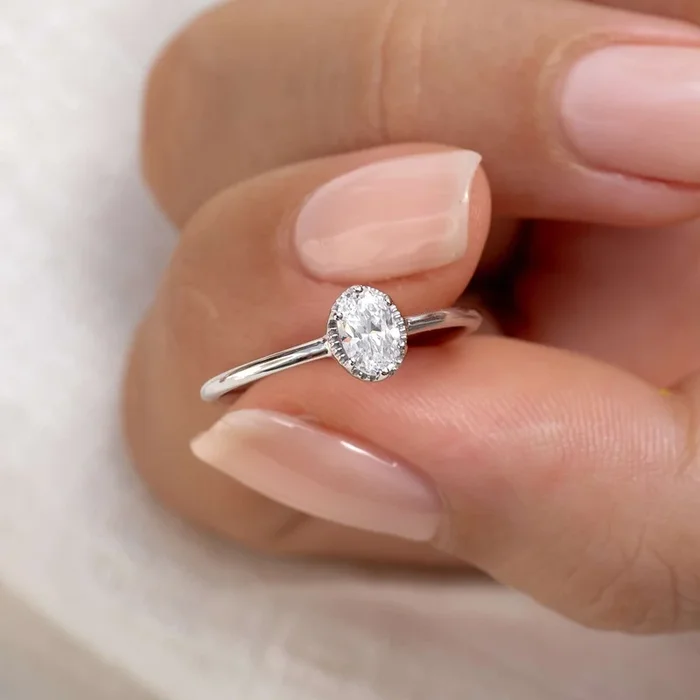 Gemstone Ring Silver – Monica