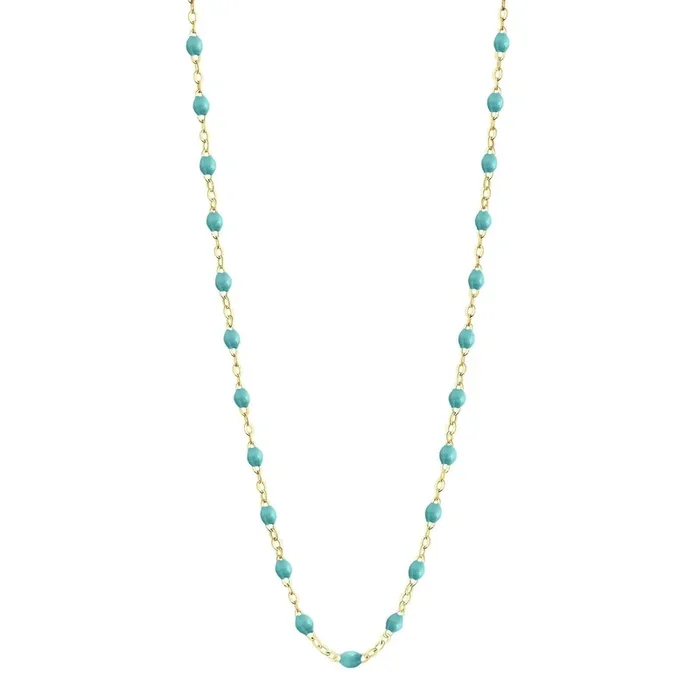 GIGI CLOZEAU Classic Gigi Turquoise Green Necklace