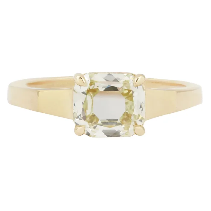 Gilded Diamond Mirage Ring