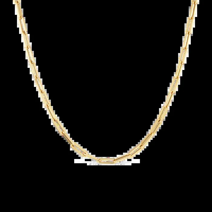 GINNI 18KT PAPERCLIP CHAIN