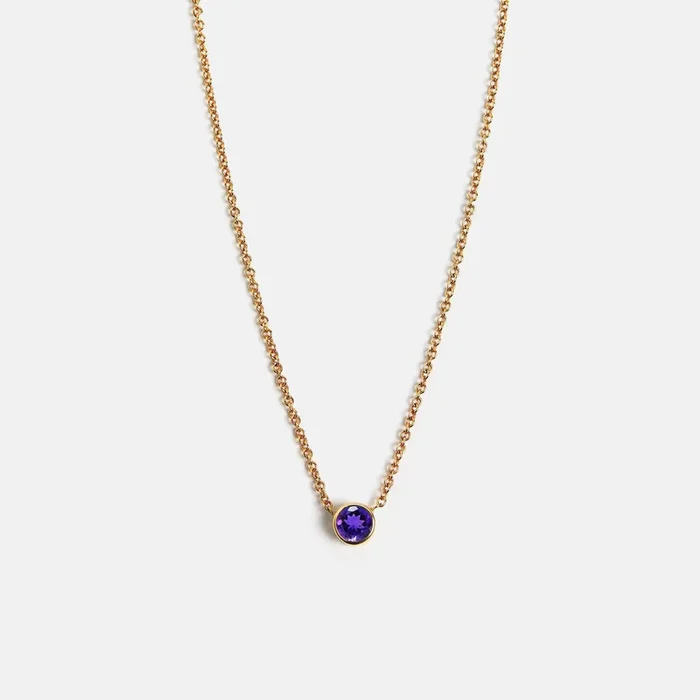 Ginta Necklace with Amethyst