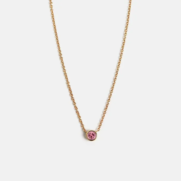 Ginta Necklace with Pink Tourmaline