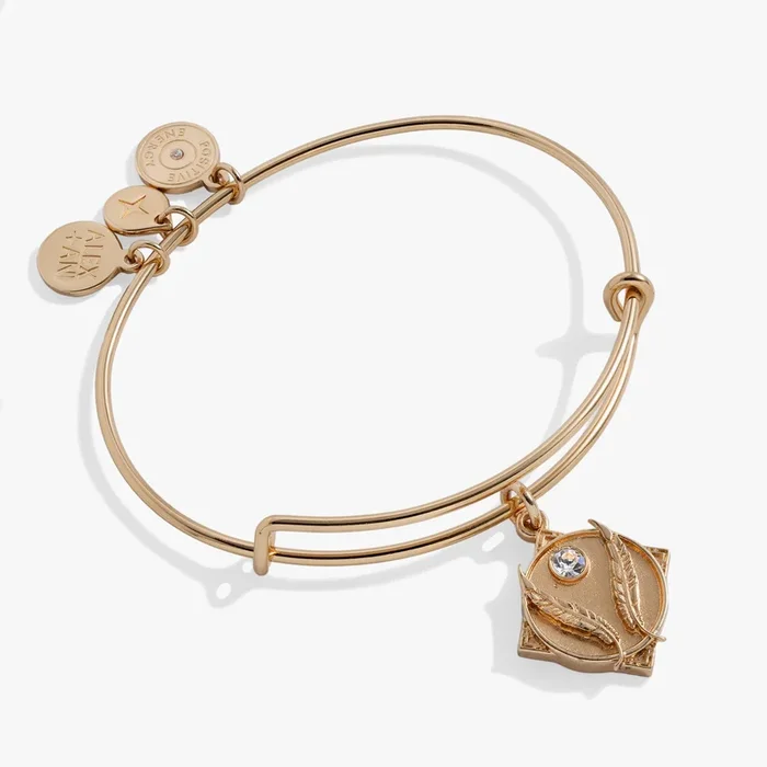 Godspeed Feather “My Path Is Blessed” Bangle