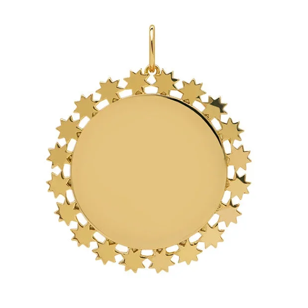 Goldbug Collection Star Edge Pendant