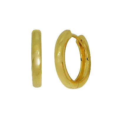 Goldbug Collection Thin Huggie Hoop Earrings