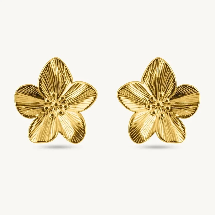 Golden Blossom Earrings