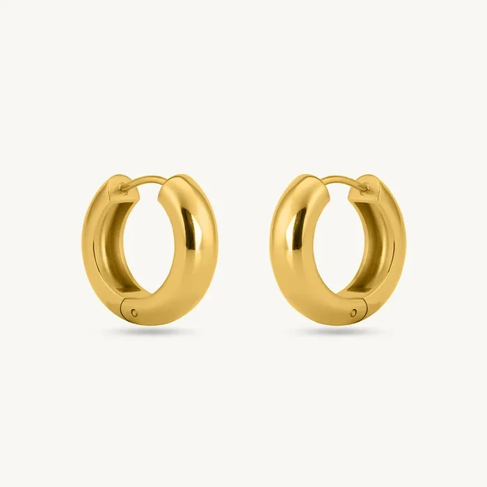 Golden Ember Hoops