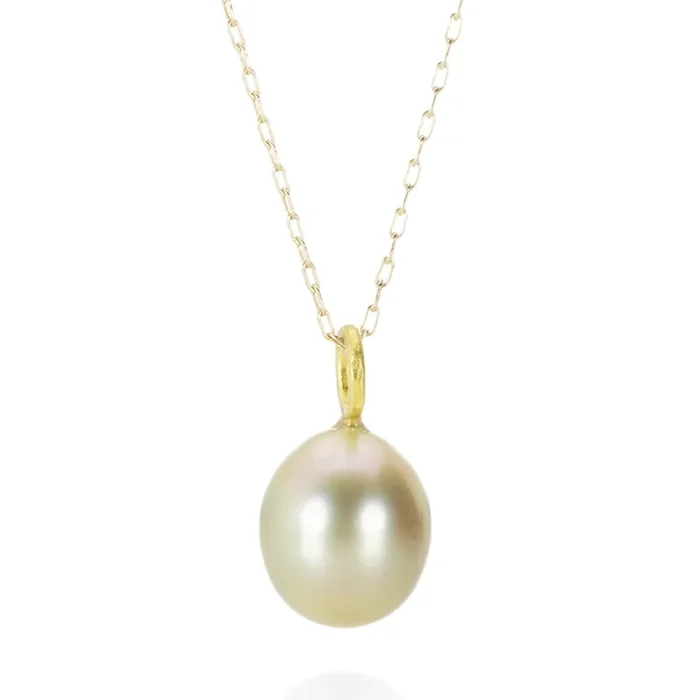 Golden South Sea Pearl Necklace