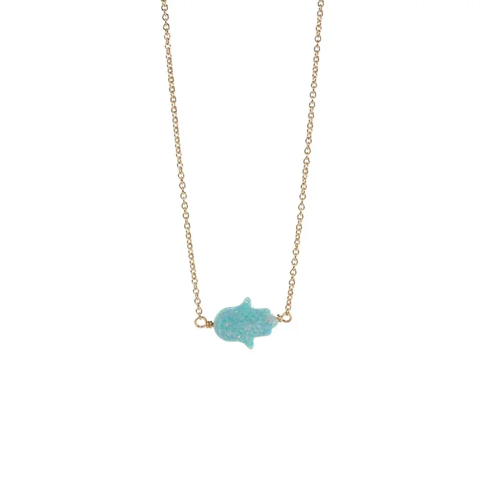 GOOD LUCK HAND CHOKER – LARGE PENDANT