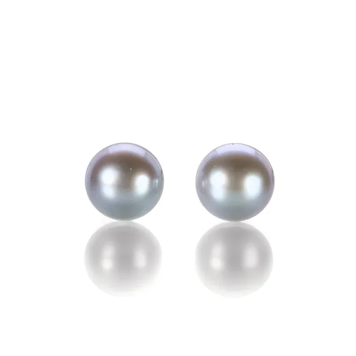 Gray Pearl Studs