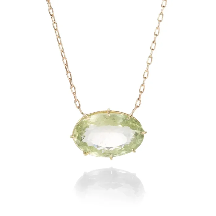 Green Beryl Necklace