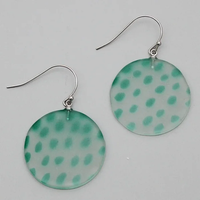 Green Maureen Earrings