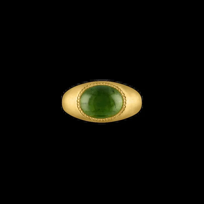 Green Tourmaline Roz Ring
