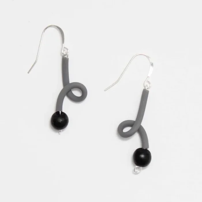 Grey Ava Earrings