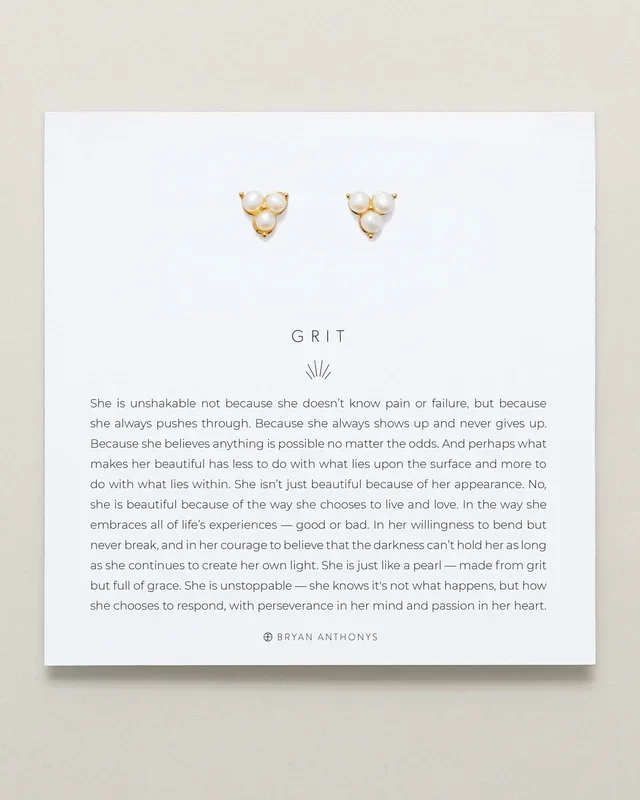 Grit Stud Earrings