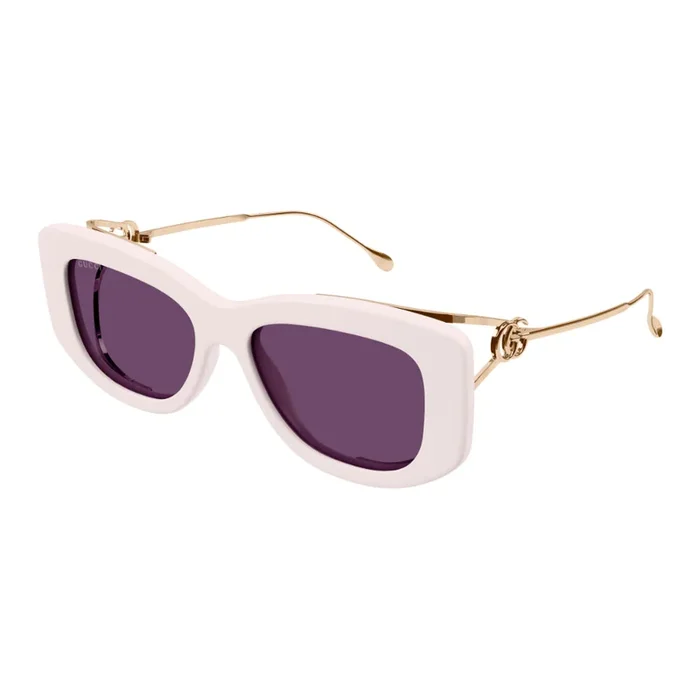 Gucci GG1566S Women’s Sunglasses – Ivory and Gold