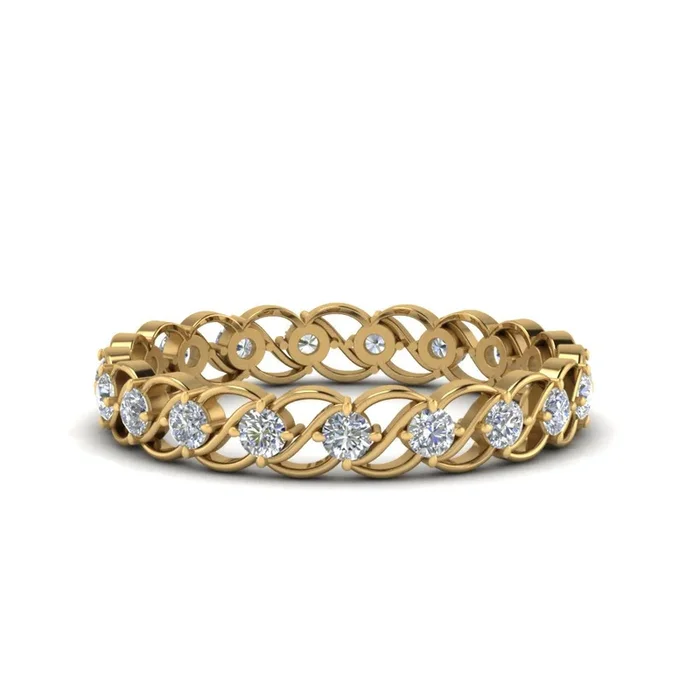 Half Carat Infinity Anniversary Eternity Ring