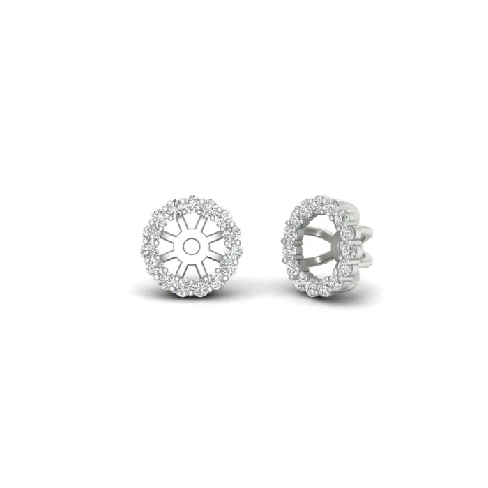 Halo Earring Jacket For 1 Carat Studs