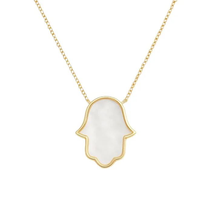 Hamsa | MOP Necklace