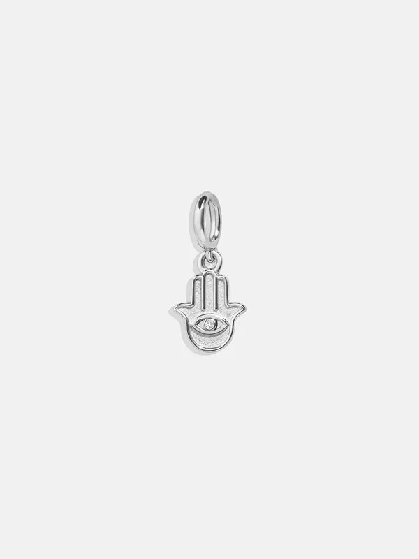 Hamsa Silver Cluster Charm – Hamsa