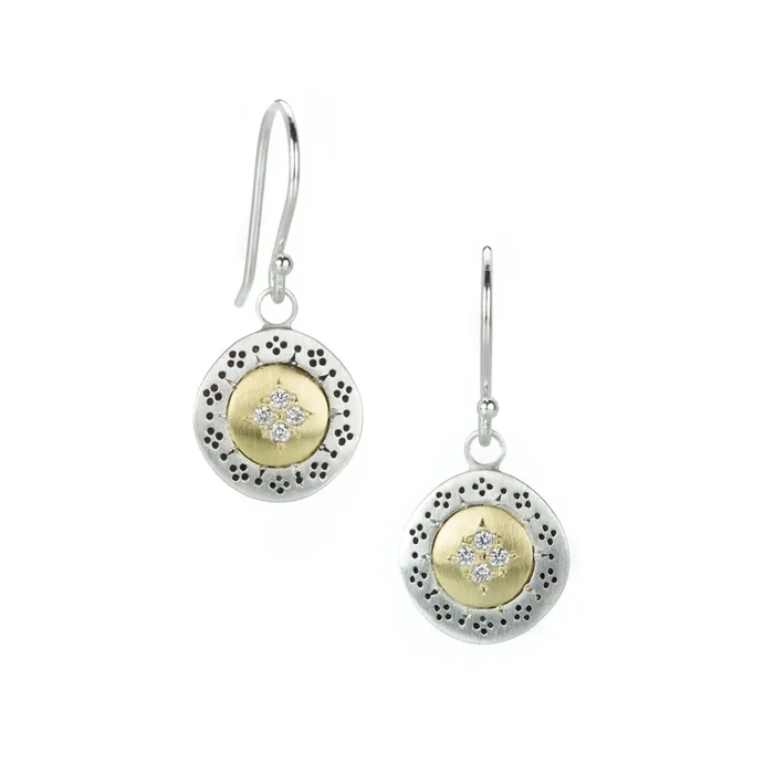 Harmony Four Star Diamond Earrings