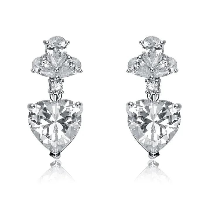 Helene Triangle Drop Earrings