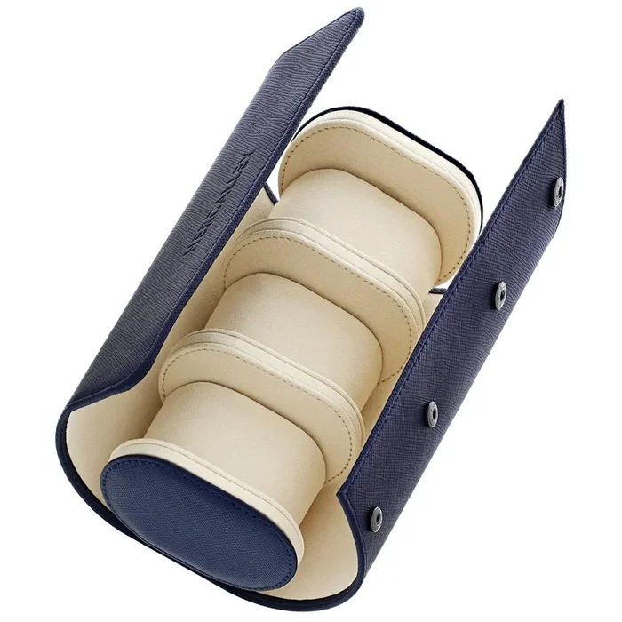 HERCALLEY Admiral Three Slot Watch Roll