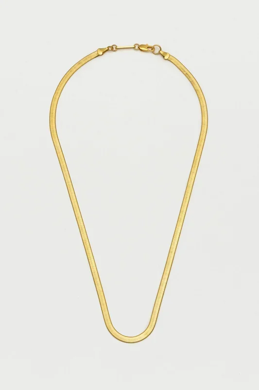 Herringbone Chain Necklace