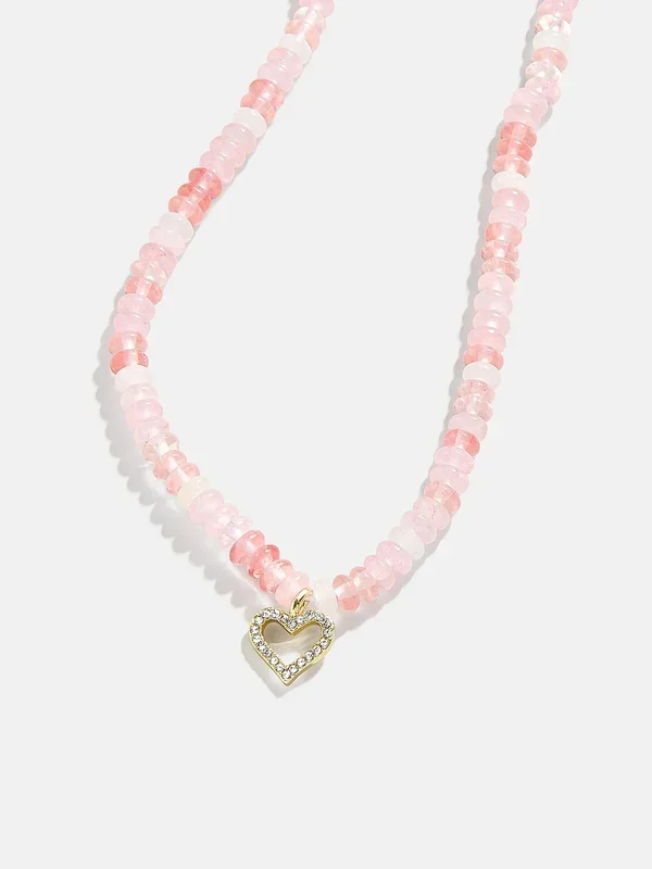 High Energy Semi-Precious Necklace – Heart