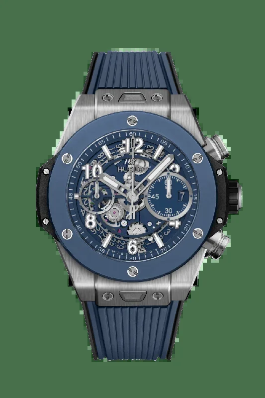 Hublot Big Bang Unico in Titanium and Blue Ceramic 42mm