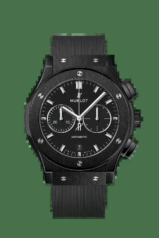 Hublot Classic fusion Chronograph in Black Ceramic 42mm