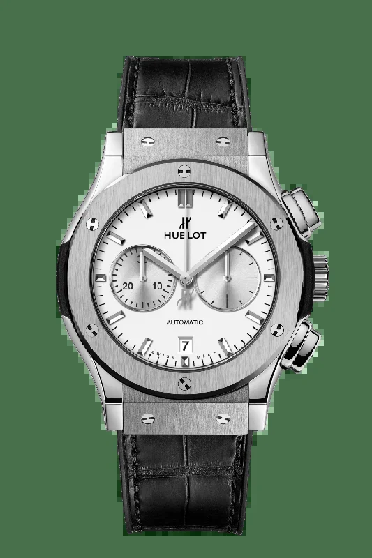 Hublot Classic Fusion Chronograph with Opalin Dial in Titanium 42mm