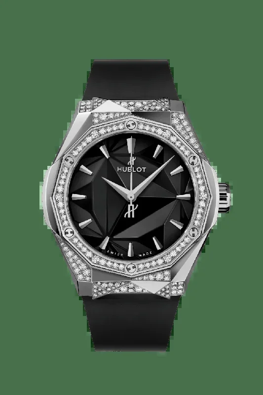 Hublot Classic Fusion Orlinski in Titanium Alt Pave 40mm